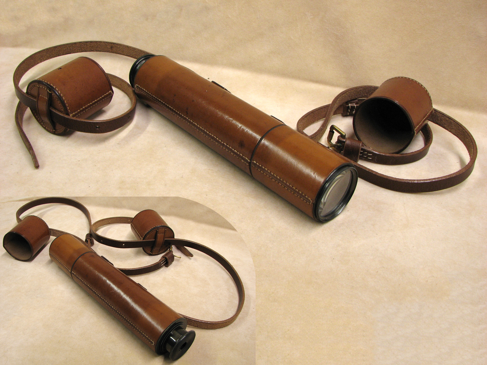 Stanley 3 draw field telescope owned by John B O'Donnell